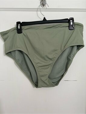 NWOT Freshwater Sage Green Swim Bottoms